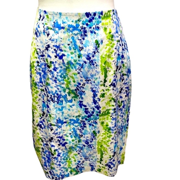 Ann Taylor Splattered Water Color Print - Picture 1 of 4